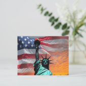 Carte Postale Statue de la Liberté (Debout devant)