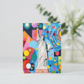Carte Postale Statue de la Liberté (Debout devant)