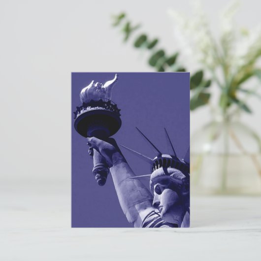 Carte Postale Statue de la Liberté (Debout devant)