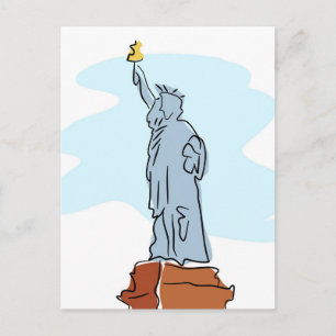 Carte Postale Statue de la Liberté
