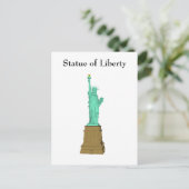 Carte postale : Statue de la Liberté (Debout devant)