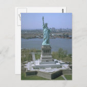 Carte Postale Statue de la Liberté (Devant / Derrière)