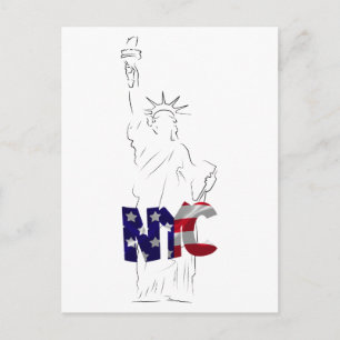 Carte Postale Statue de la Liberté