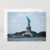 Carte Postale Statue de la liberté (Devant / Derrière)