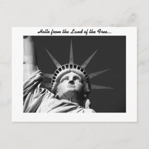 Carte postale Statue de la Liberté