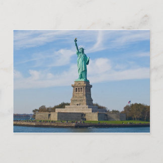 Carte Postale Statue De La Liberté