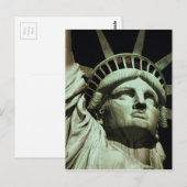 Carte Postale Statue de la Liberté (Devant / Derrière)
