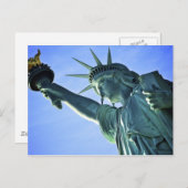 Carte Postale Statue de la Liberté (Devant / Derrière)