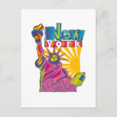 Carte Postale Statue de la Liberté (Devant)