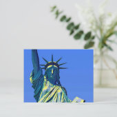 Carte postale Statue de la Liberté (Debout devant)