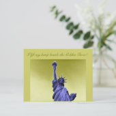 Carte Postale Statue de la Liberté (Debout devant)