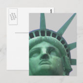 Carte postale Statue de la Liberté (Devant / Derrière)