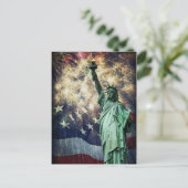 Carte Postale Statue de la Liberté (Debout devant)