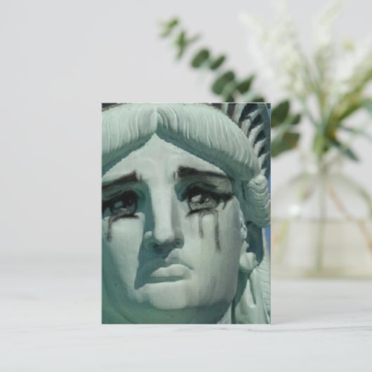 Carte Postale Statue de la Liberté (Debout devant)