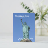 Carte Postale Statue de la Liberté (Debout devant)