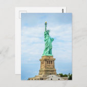 Carte Postale Statue de la Liberté (Devant / Derrière)