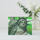 Carte Postale Statue de la Liberté (Debout devant)