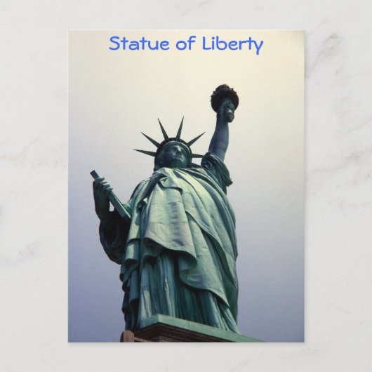 Carte postale Statue de la Liberté (Devant)