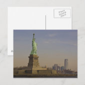 Carte Postale Statue de la Liberté (Devant / Derrière)