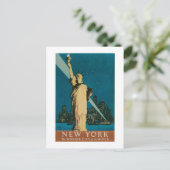 Carte Postale Statue de la Liberté (Debout devant)