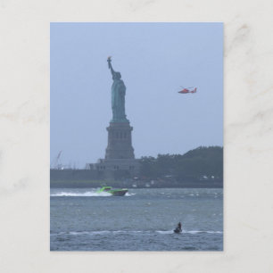 Carte Postale Statue De La Liberté