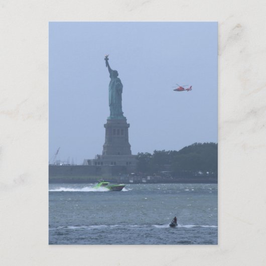 Carte Postale Statue De La Liberté (Devant)