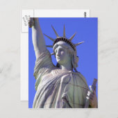 Carte Postale Statue de la Liberté (Devant / Derrière)