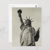 Carte Postale Statue de la Liberté 10 (Devant / Derrière)