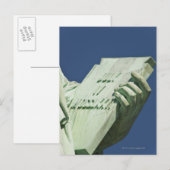 Carte Postale Statue de la Liberté 2 (Devant / Derrière)