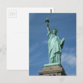 Carte Postale Statue de la Liberté 3 (Devant / Derrière)
