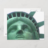 Carte Postale Statue de la Liberté Effet du pétrole (Devant / Derrière)