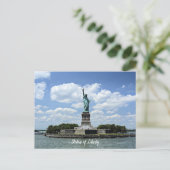 Carte Postale Statue de la Liberté, Liberty Island, (Debout devant)