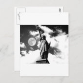 Carte Postale Statue de la Liberté New York (Devant / Derrière)