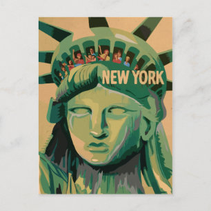 Carte Postale Statue de la Liberté - New York