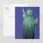 Carte Postale Statue de la Liberté, New York, USA (Devant / Derrière)