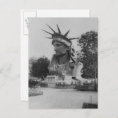 Carte Postale Statue de la Liberté - Paris Park (Devant / Derrière)