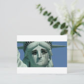Carte Postale Statue de la Liberté pleurant (Debout devant)