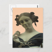 Carte Postale Statue de Lady (Devant / Derrière)