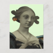 Carte Postale Statue de Lady (Devant)