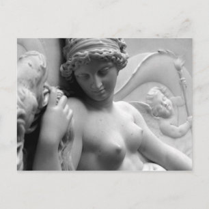 Carte Postale Statue de l'ange féminin