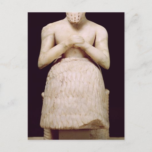 Carte Postale Statue de l'Ebih-Il (Devant)