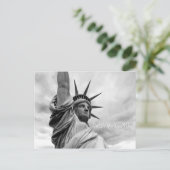 Carte Postale statue de liberté (Debout devant)