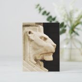 Carte Postale Statue de lion à Nottingham (Debout devant)