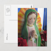 Carte Postale Statue de Mary (Devant / Derrière)
