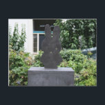 Carte Postale Statue de Miffy<br><div class="desc">Statue de Miffy chez le Nijntje Pleintje (carré Miffy) dans la ville d'Utrecht.</div>