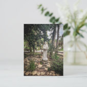 Carte Postale Statue de moine (Debout devant)