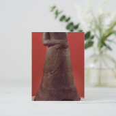 Carte Postale Statue de Napirasu, épouse de Elamite King (Debout devant)