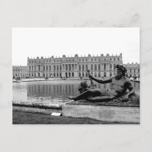 Carte Postale Statue de Neptune à Versailles (Devant)