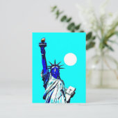 Carte Postale Statue de New York de Liberty Pop Art (Debout devant)