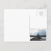 Carte Postale statue de pêcheur (Dos)